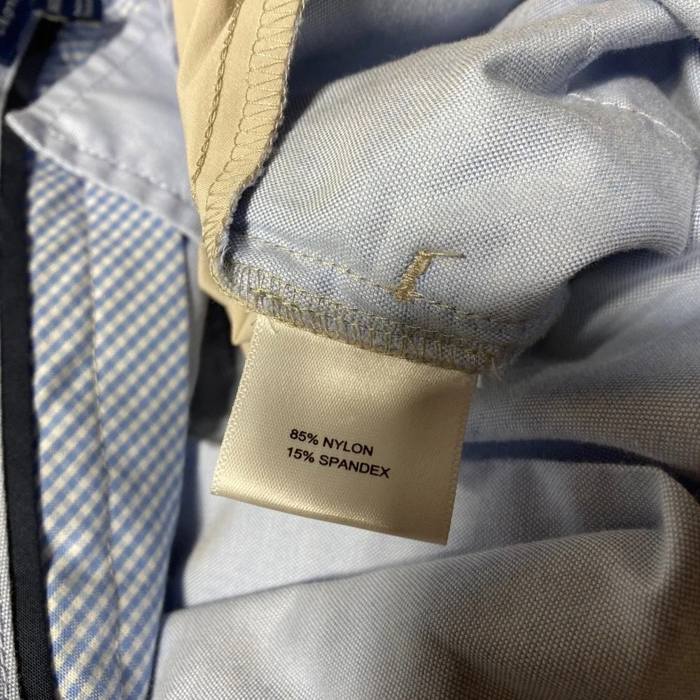 Peter Millar Crown‎ Crafted Nylon Pants Men's Size 34x32 (29) Beige Golf Stretch